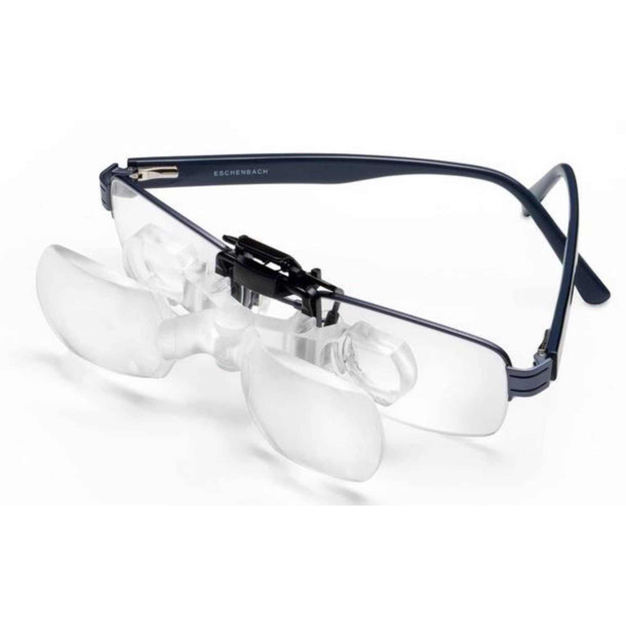 【中古】ESCHENBACH メガネタイプルーペ マックス・ティービー クリップ 倍率2倍 クリア 1624-4 Amazon | エッシェンバッハ ESCHENBACH メガネタイプルーペ マックス